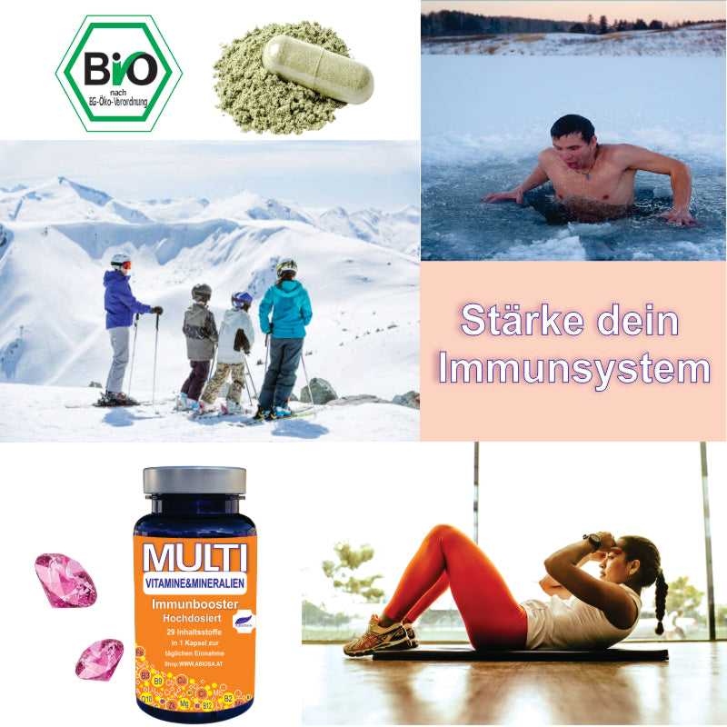 Multivitamin und Mineralien Booster hochdosiert  Immun Komplex