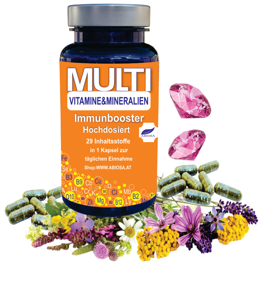 Multivitamin und Mineralien Booster hochdosiert  Immun Komplex
